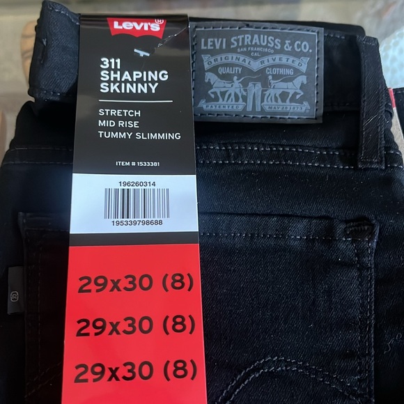 Levi’s 311 Shaping Skinny Women’s Jeans 29x30 (8) - Picture 3 of 3